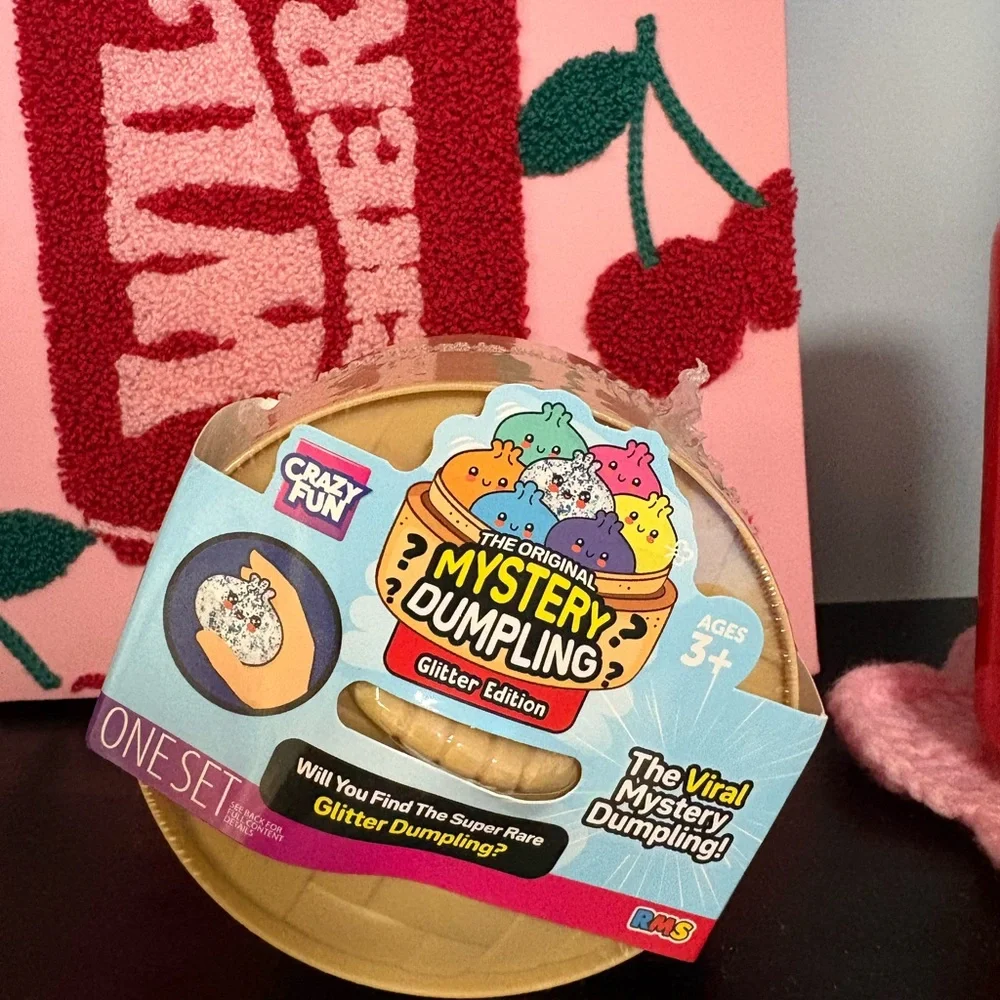 RMS Mystery Dumpling Squishy Glitter Edition Fidget Toy